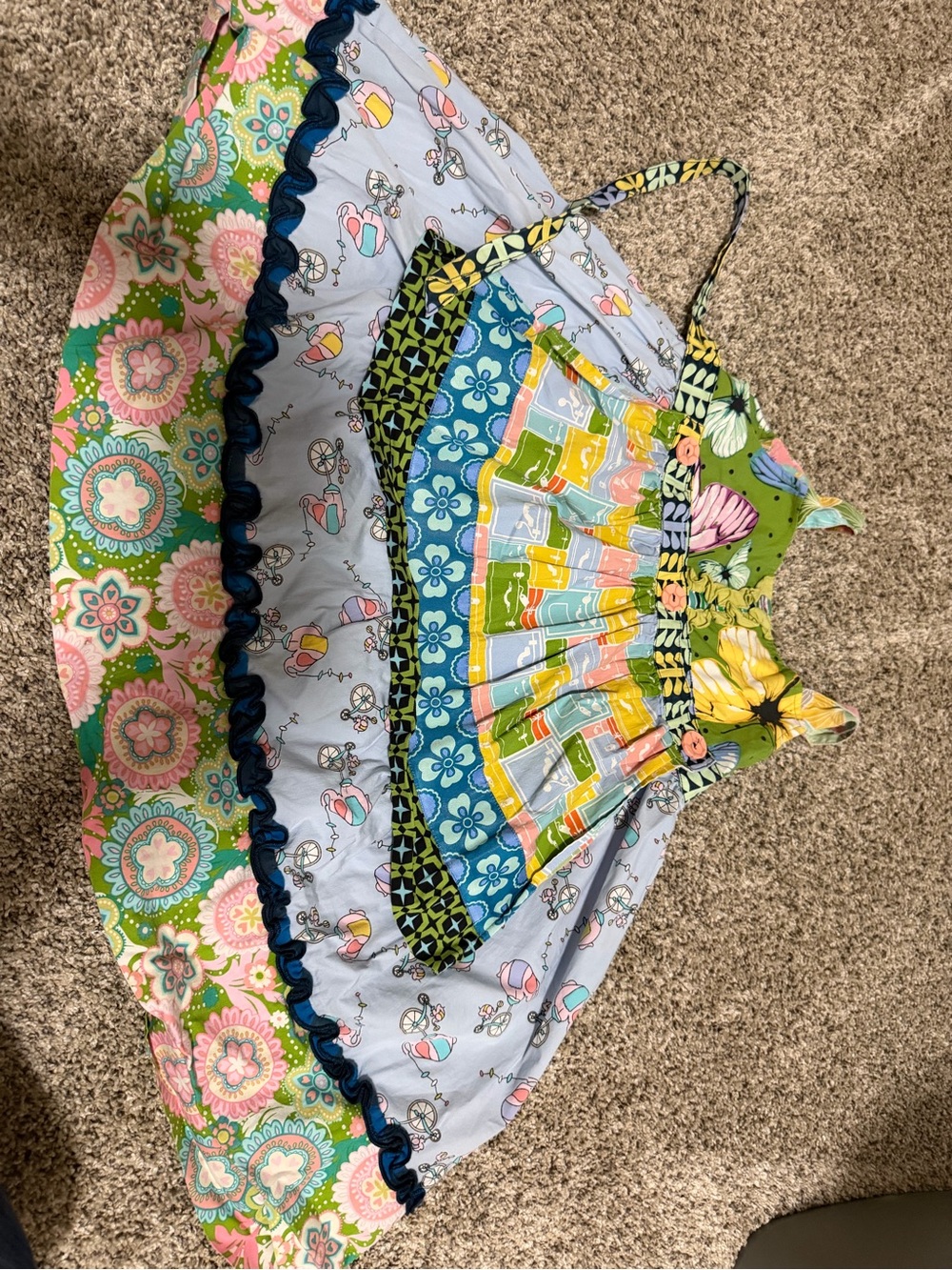 Matilda Jane Girls Multi-Color Floral & Patterned Sundress